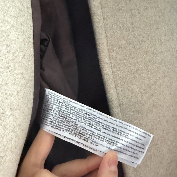 Mango Maxi Lapel Wool Coat - Picture 9 of 9